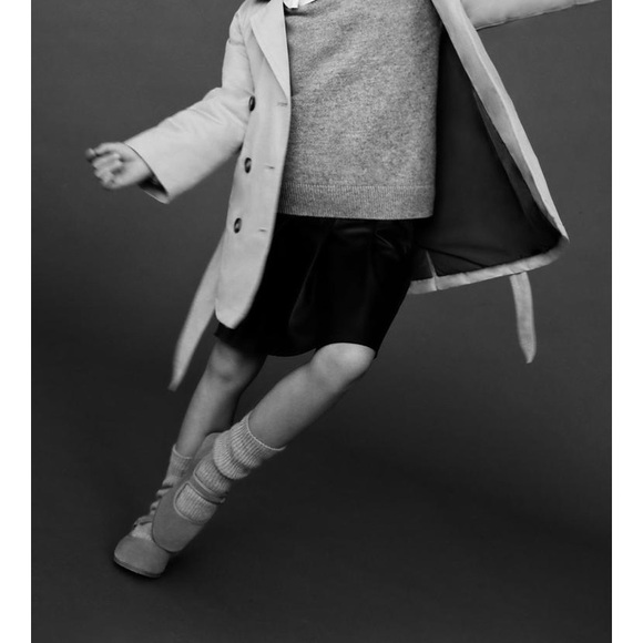 Velvet Mary Janes for Kids - Dark Navy - Picture 3 of 9